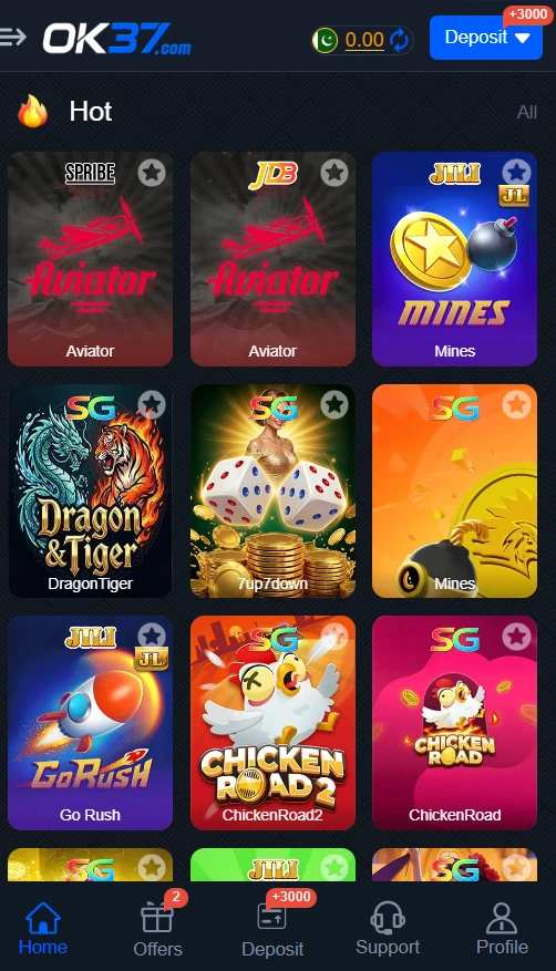 OK 37 Game