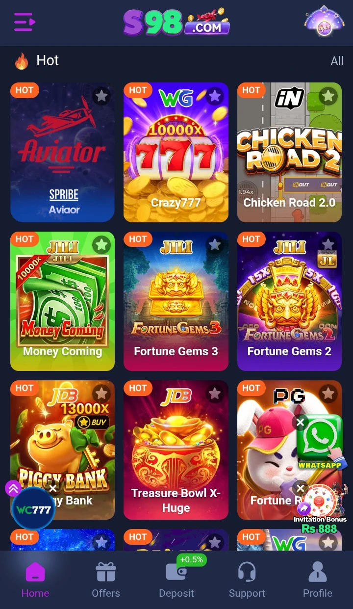 S98 Game