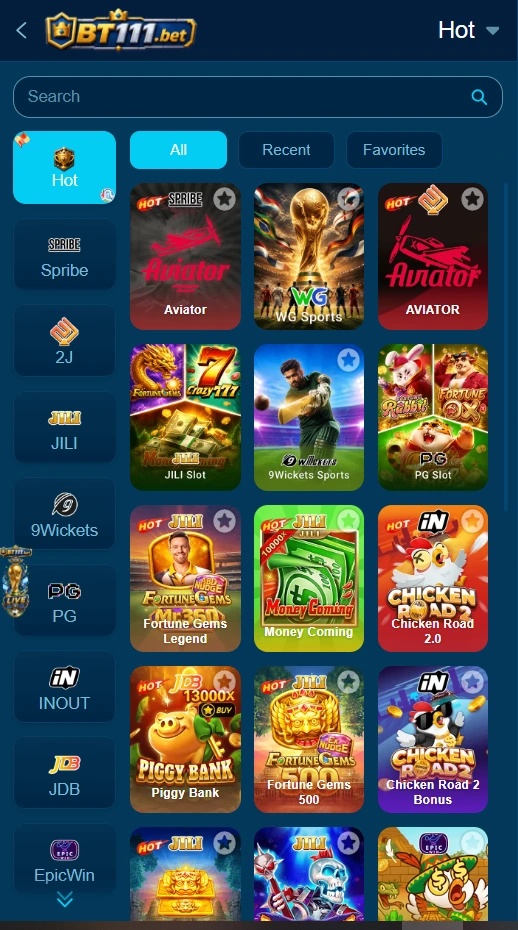 BT111.Bet Game