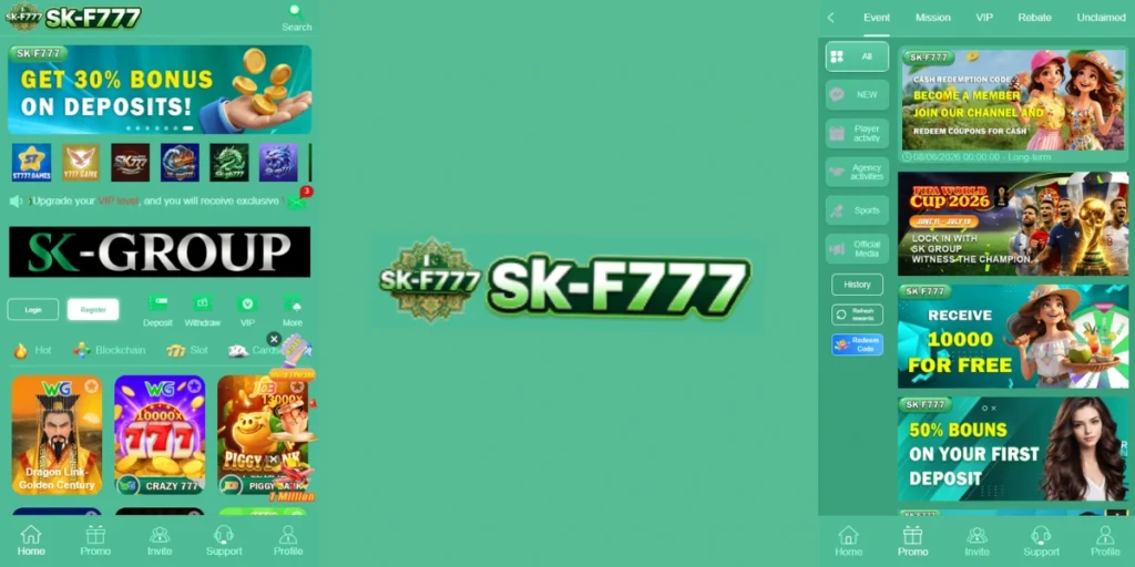 SK F777 Game